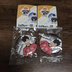ハイキュー くら寿司 缶バッジ 新品未開封　黒尾鉄朗