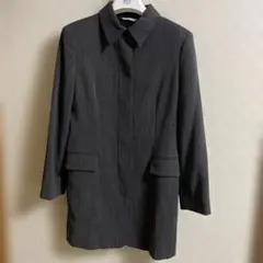 MAXMARAグレーロングジャケット40