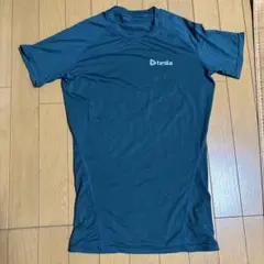 tesla フィットネス Tシャツ Mサイズ 緑