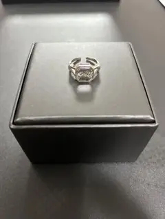 Lncs s925 Octagon Zirconia Ring オクタゴンリング