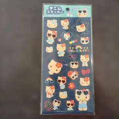 カミオジャパン　日焼けハローキティ デニムステッカー