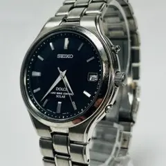 SEIKO DOLCE 7B22-0AK0 電波ソーラー デイト 稼働品