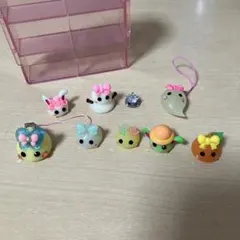 ほっぺちゃん まとめ売り 収納ケース(ピンク)付き