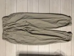 売り切りオークション　ベージュ ワークパンツ ウエストゴム 4