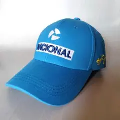【新品】アイルトン セナ　NACIONALロゴキャップ 帽子 サイン刺繍入り