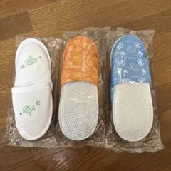 ディズニーホテル　アメニティ　子ども用スリッパ