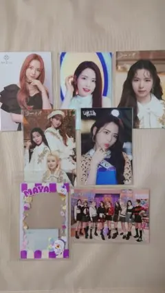 NiziUオンラインくじ スッテカーセット マヤ