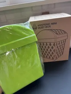 即日発送★ HYSTERIC MINI ダストボックス グリーン