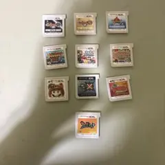 3DSカセットまとめ売り(カセットケース付き)