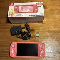 Switch Swicth lite 本体 あつまれ どうぶつの森セット しず…