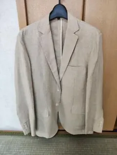 無印良品　リネン生成り　ジャケット