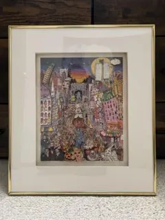本物保証 WISHINGWELL ジェームスリジィ RIZZI 3D アート絵画 - メルカリ