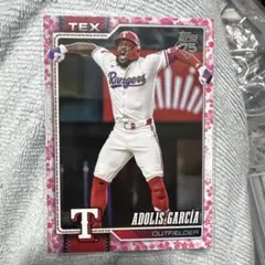 Topps 2026 Adolis Garcia 桜パラレル レンジャーズ 99