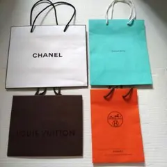 高級ブランド ショッピングバッグ 4点セット
