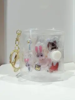 ミニシール帳キーホルダーボンボンドロップシール