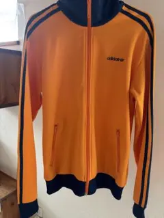 希少品 00s adidas トラックジャケット オレンジ　ジャージ