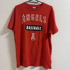 Majestic ロサンゼルス・エンゼルス Tシャツ レッド