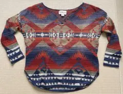 Ralph Lauren-DENIM&SUPPLY 7部袖コットン ニット