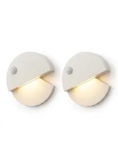 センサーライト 2個セット 充電式 LED 足元灯 マグネット 段階調光 新品