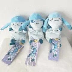 新品/グレイシア くったりぬいぐるみ ポケモンセンターおやすみ×2 通常 