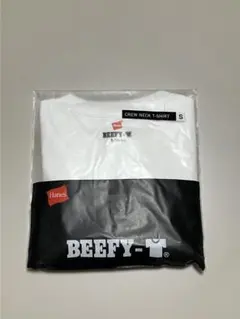 Hanes ヘインズ ビーフィー　Tシャツ　ポケット無し　白