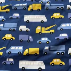 くるま柄　車　はぎれ　入園　入学