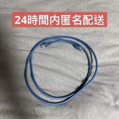 新品　青 LANケーブル RJ45コネクタ　140cm