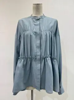 CYAN TOKYO シアントーキョー ビッグシャツ スキッパー 水色 F 春夏 CYAN TOKYO シアントーキョー ビッグシャツ スキッパー 水色 F 春夏