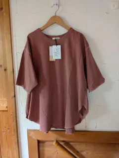 CLIP by STAFF オーバーサイズピンクTシャツスタディオクリップ新品