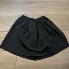 ペアマノン ブラック フレアスカート 130cmのサムネイル