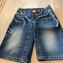 レッドペッパー　デニムハーフパンツ