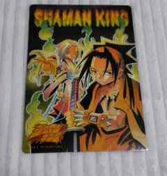 ジャンプ】2002 シャーマンキング マンキン 下敷き 林原めぐみ 直筆