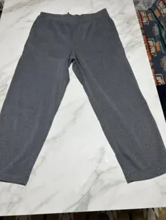 グレー フリース ジョガーパンツ