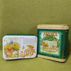 POOH'S Hunny Hunt 空き缶2点セット