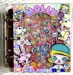 【限定1点】モーリー A8シャカシャカノート シール帳 カバー付