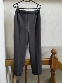 ★グローバルワーク スゴラクストレッチ ドロストテーパーパンツM★