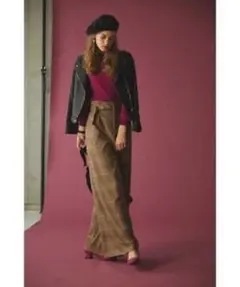 フェイクレザーブルゾン　プロポーション　ボディドレッシング《ブランシック》