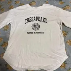 CHESAPEAKE 長袖Tシャツ Mサイズのサムネイル