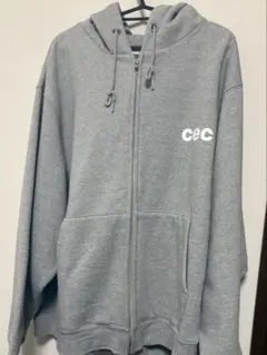 CHANCECHANCE ジップアップパーカー グレー