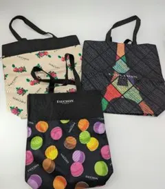FAUCHON ノベルティ　エコバッグ 未使用】FAUCHONエコバッグ6つセット - メルカリ