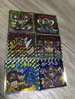 ビックリマン「ヘッドだらけのビックリマンチョコ」6枚セット