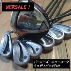 PRGR iD nabla REDドライバー&TR-X505アイアン バッグ付きのサムネイル