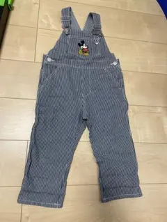 petit main ミッキーマウス オーバーオール 100cm