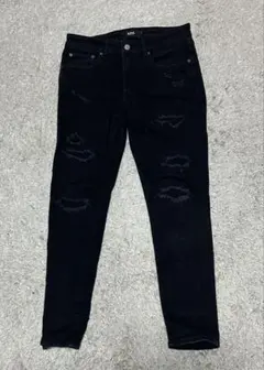 AZUL by MOUSSY ダメージデニムパンツ M