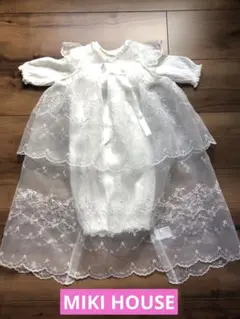 ミキハウス　ベビードレス　セレモニードレス　退院着　お食い初め　お宮参り