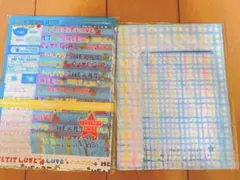 【平成レトロ】カラフル　レターセット