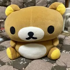 リラックマ スクエア ぬいぐるみ ひじ置きクッション - メルカリ