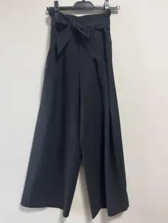 ZARA ワイドパンツ 黒