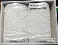 renoma　フェイスタオル　2枚セット