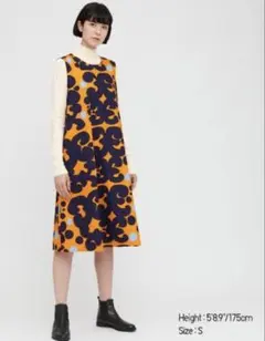 日本未発売【UNIQLO ✖︎ marimekko】Aラインワンピース